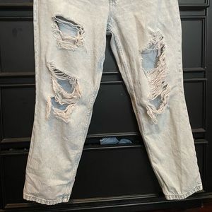 aeropostale mom jeans